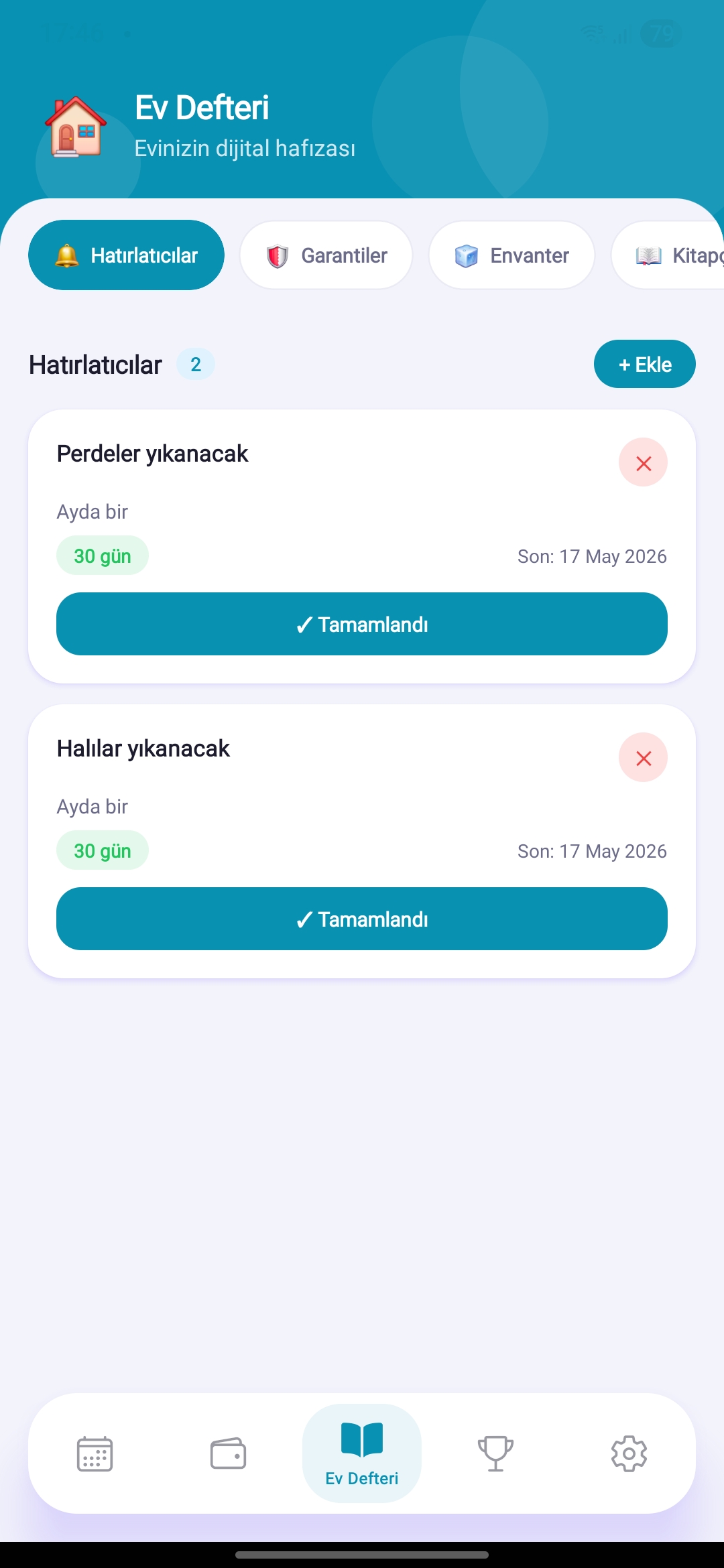 HomBoo Ev Defteri