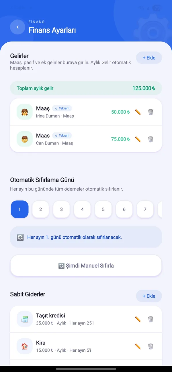 Bütçe ve Finans
